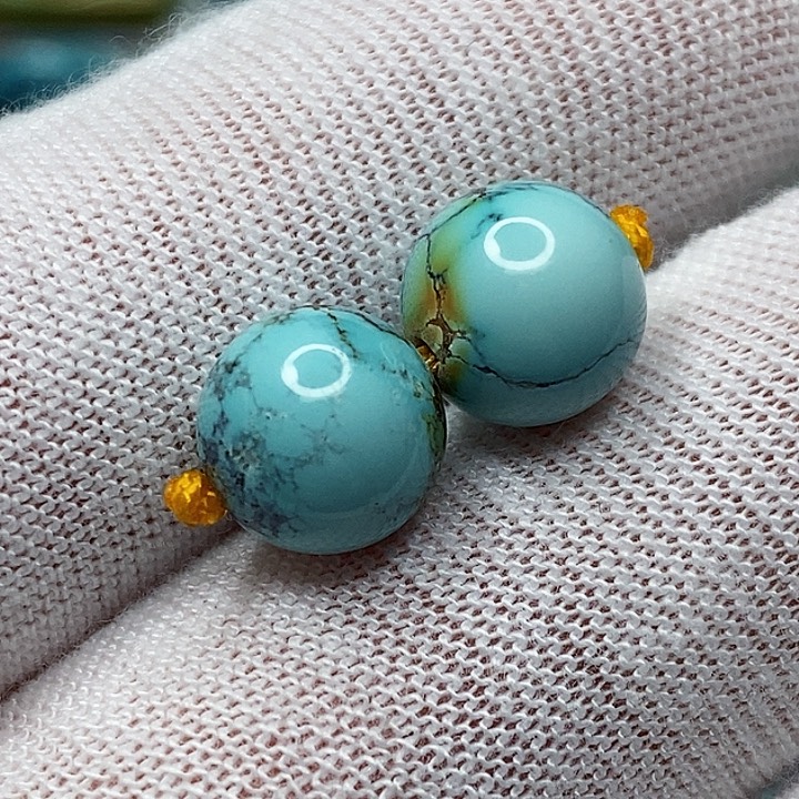 绿松石未镶嵌天然原矿 地大质检