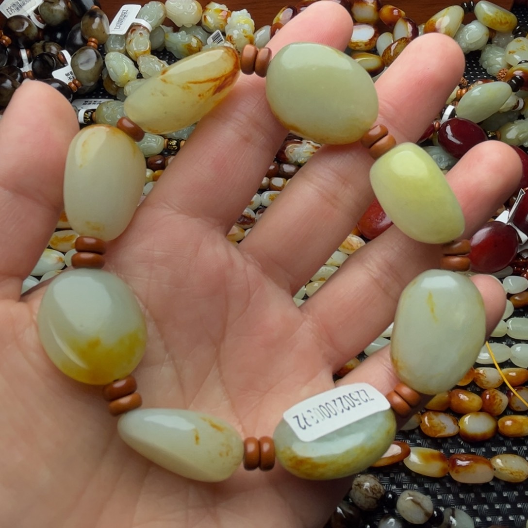 和田玉手链未镶嵌