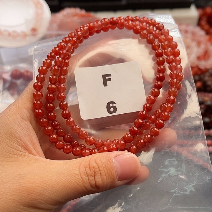 南红玛瑙未镶嵌多样性发货默认微瑕称重5mm