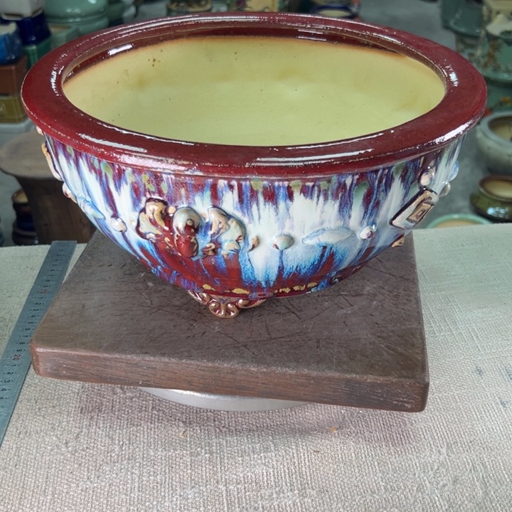 泳坤堂石湾盆陶瓷