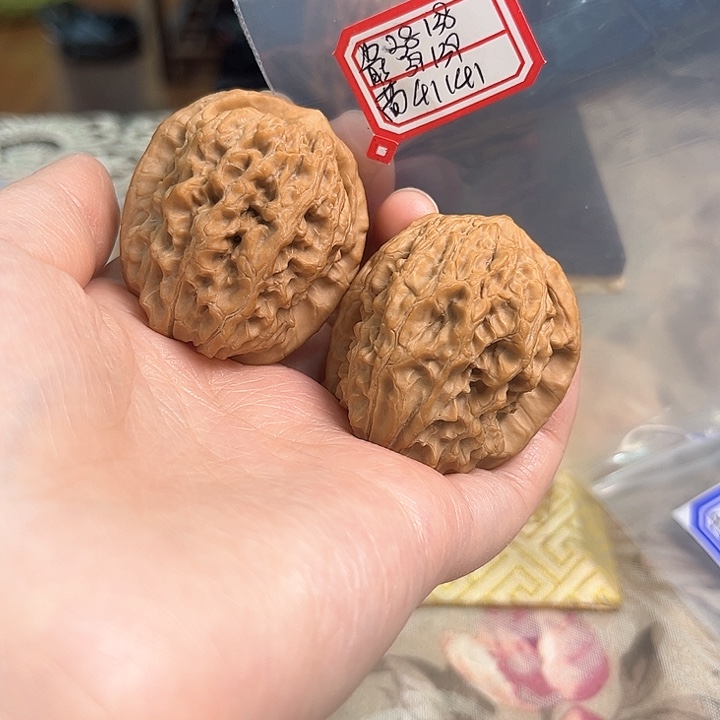 文玩核桃把件非嫁接马老四