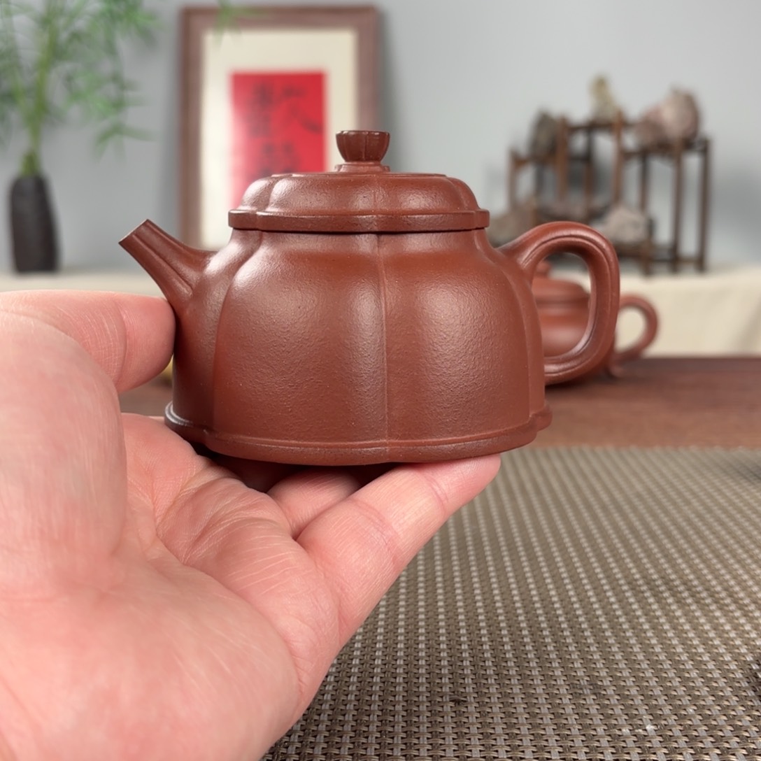 紫砂茶壶黄龙山原矿紫砂壶