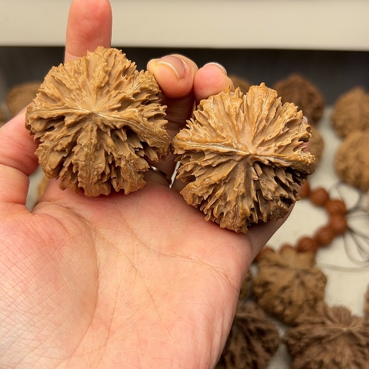 文玩核桃吊坠秦岭山脉