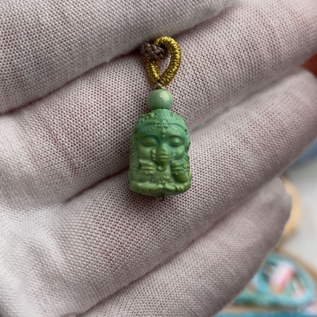 绿松石手链未镶嵌富贵象