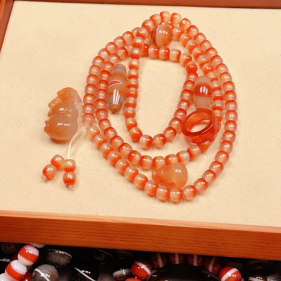 【闪购商品】玛瑙/玉髓珠宝半成品未镶嵌阿*?