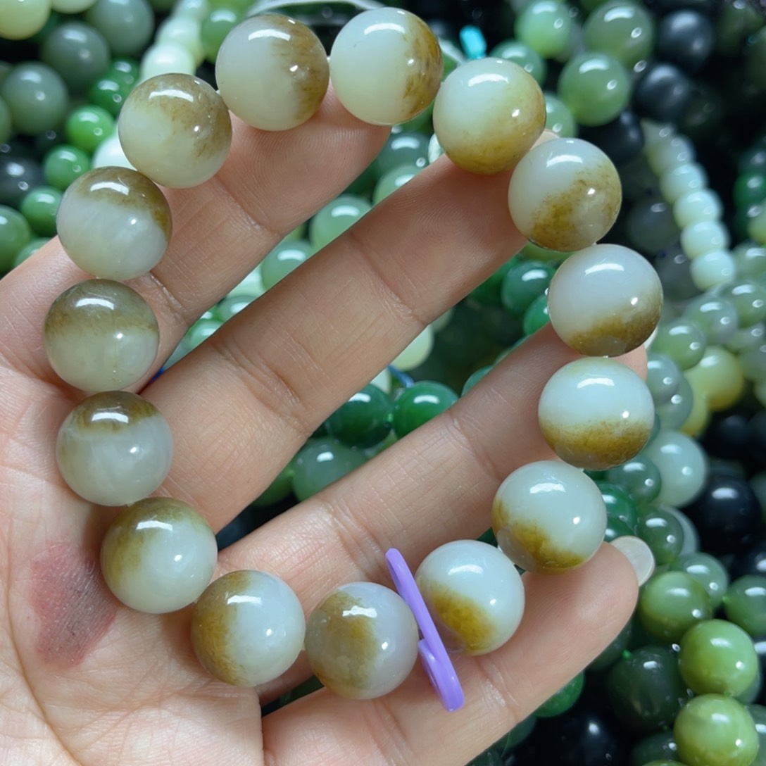 和田玉手链未镶嵌