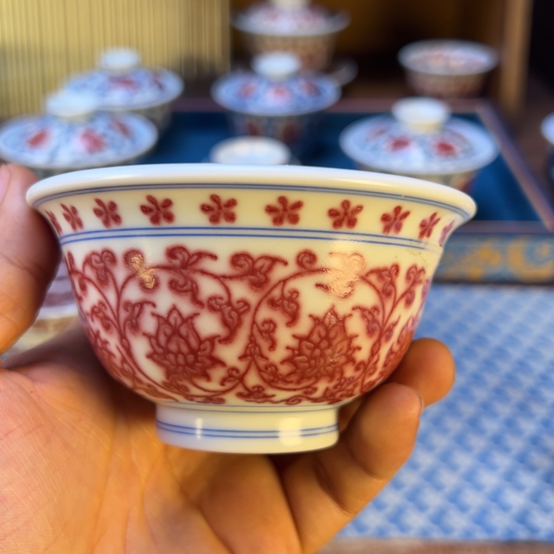 摆件景德镇茶器百宝箱