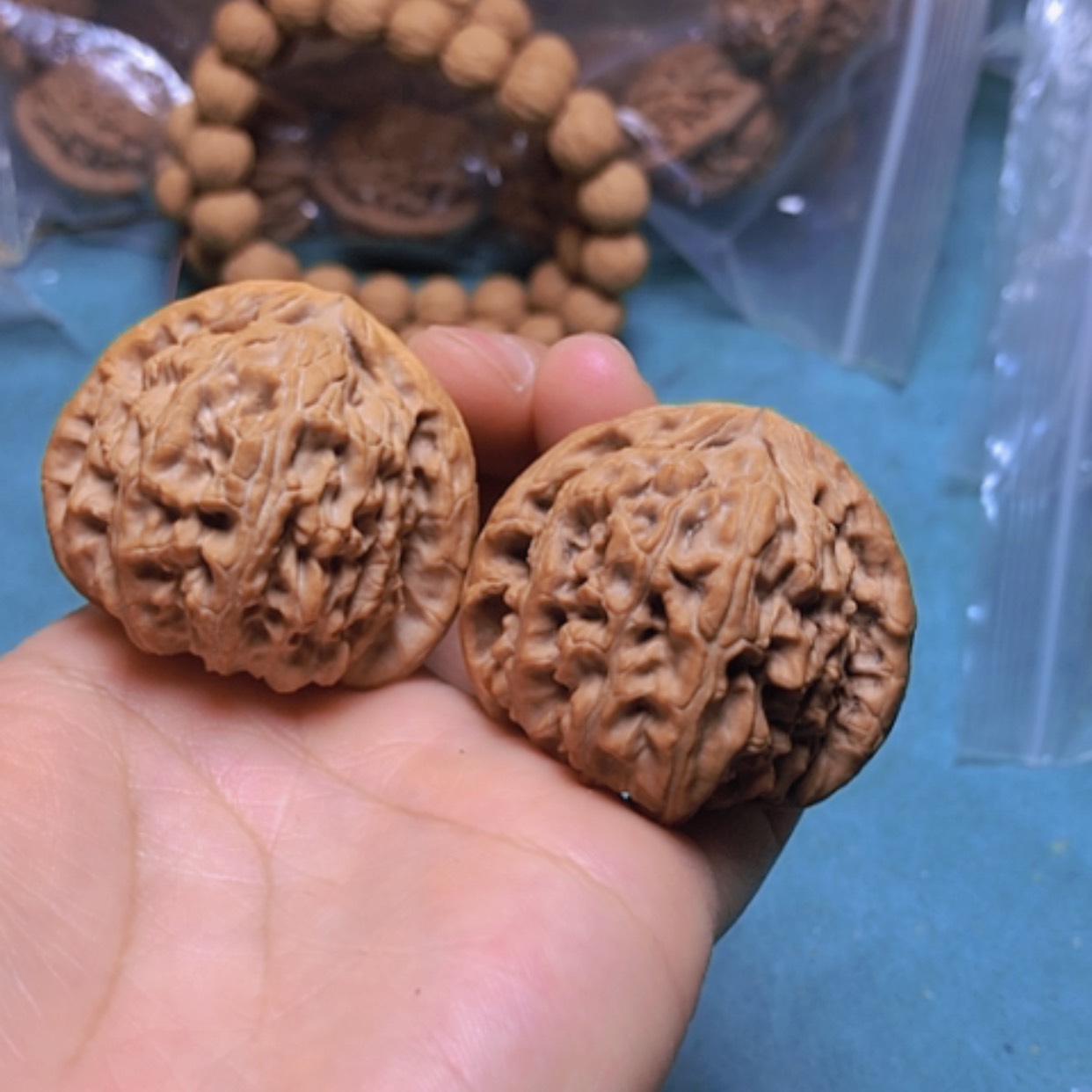 【闪购商品】核桃手串/手链40白狮子出油