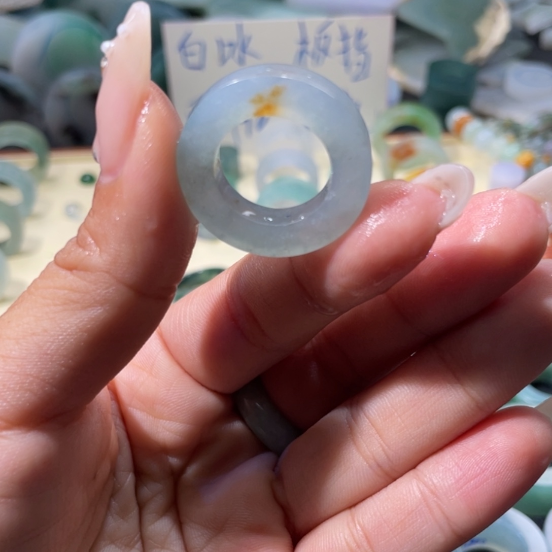 定制翡翠未镶嵌天然翡翠13-21圈