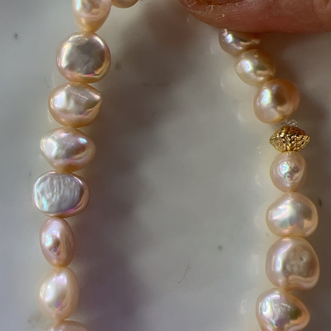 淡水珍珠合金手绳611