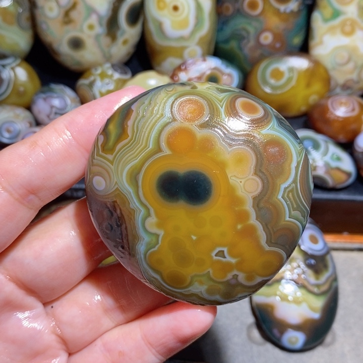 未镶嵌玛瑙/玉髓珠宝半成品174