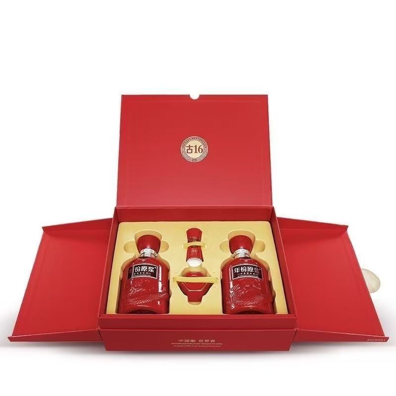 古井贡酒年份原浆古16礼盒 收藏送礼 500ml*250度500ml