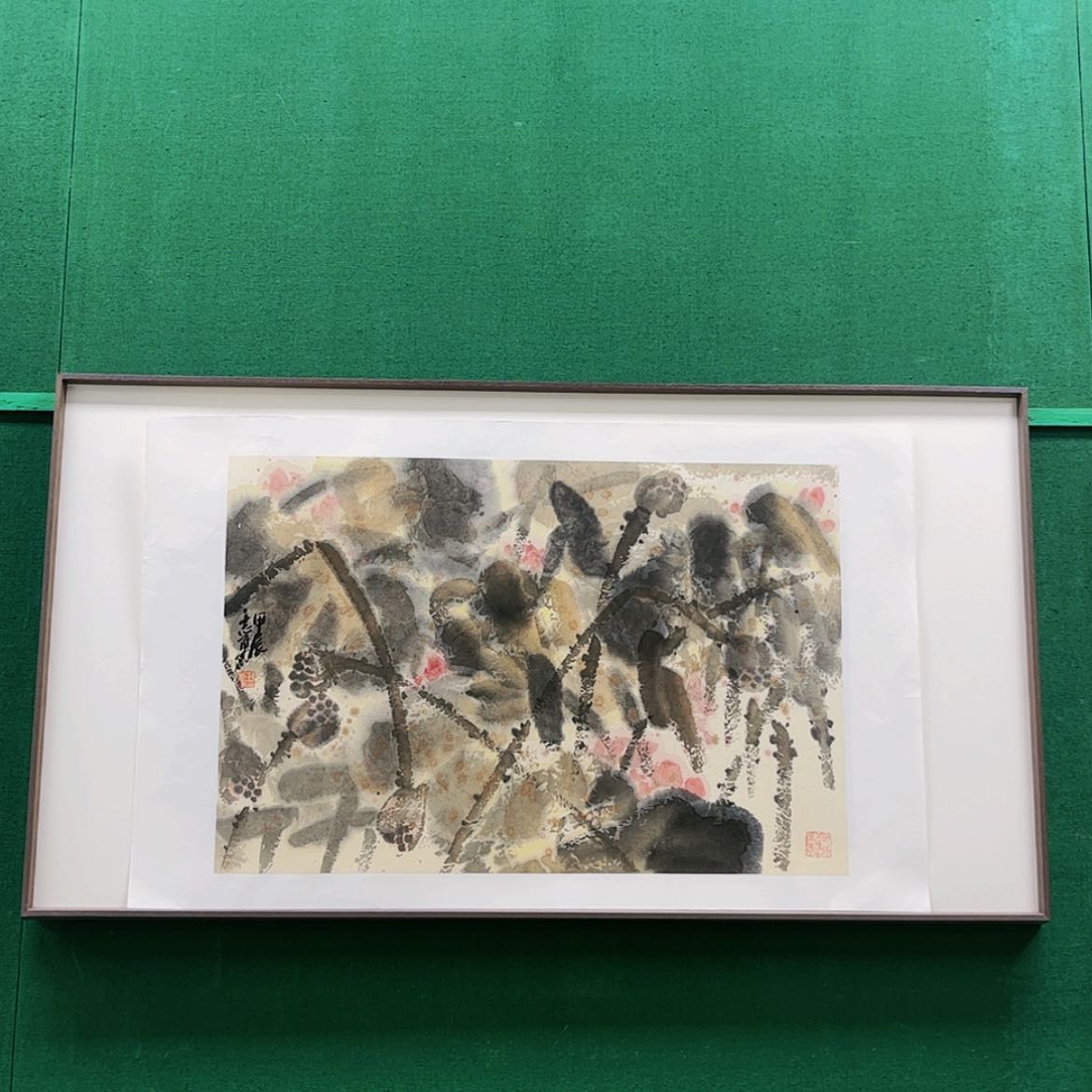 【闪购商品】国画孙志勇带框精装裱