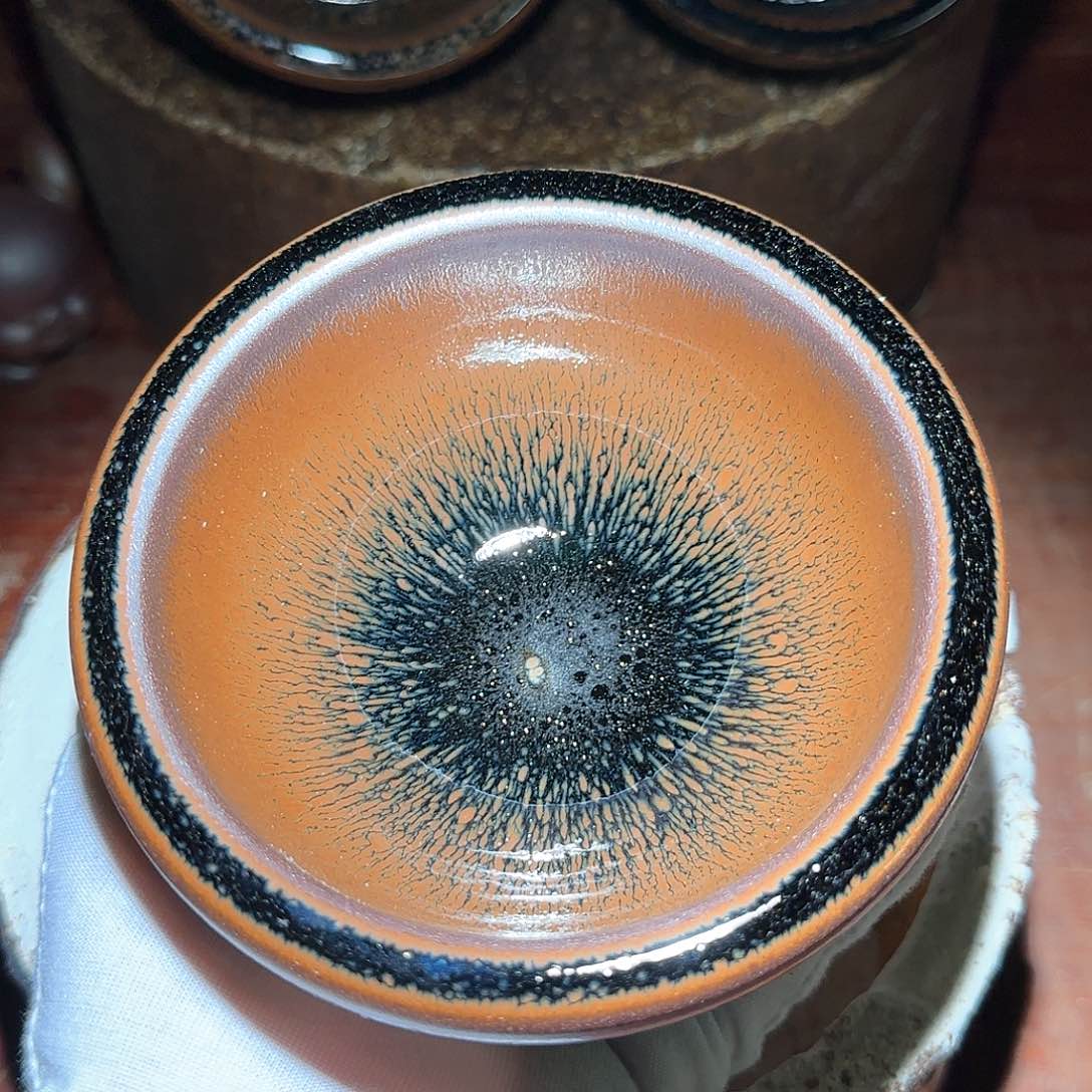 茶盏印春堂原矿釉