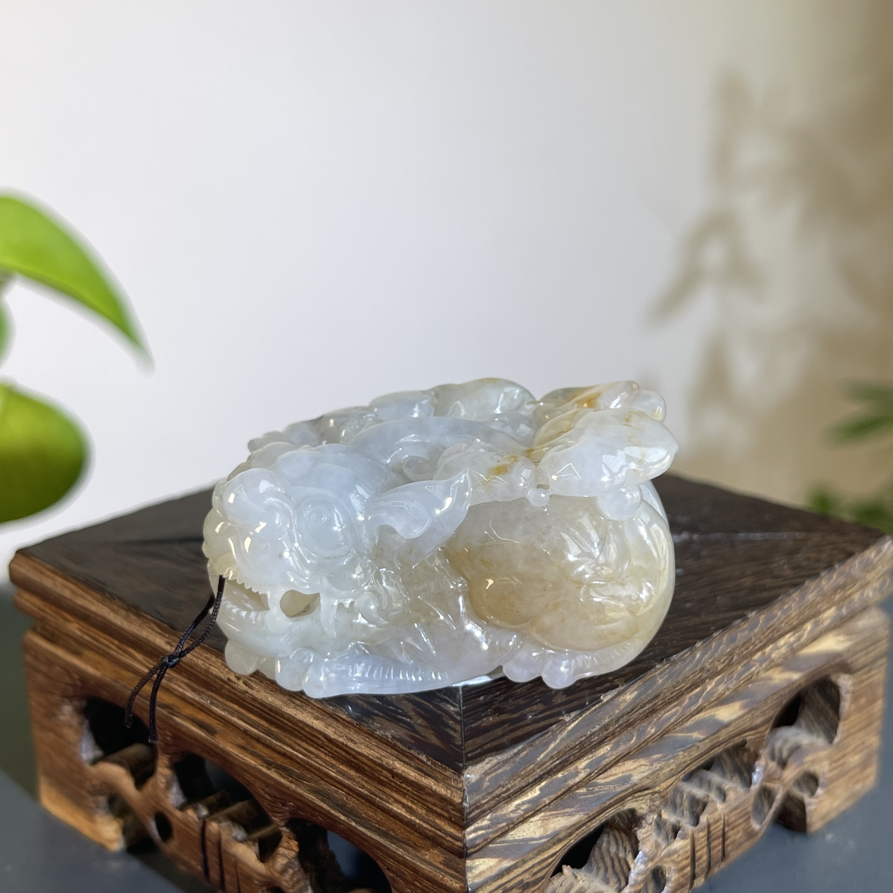 JCB25-151   天然缅甸A货翡翠   貔貅