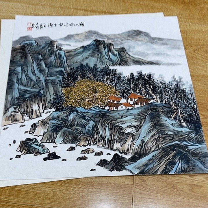 姜奇老师山水作品50×50