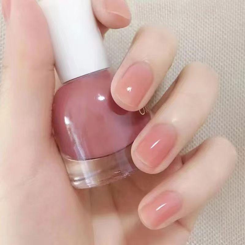 2025夏季显白裸色系美甲指甲油免烤快干防水持久不掉色不可撕拉商品图