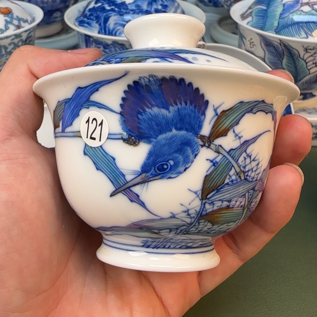 彦祖纯手工手绘茶具121