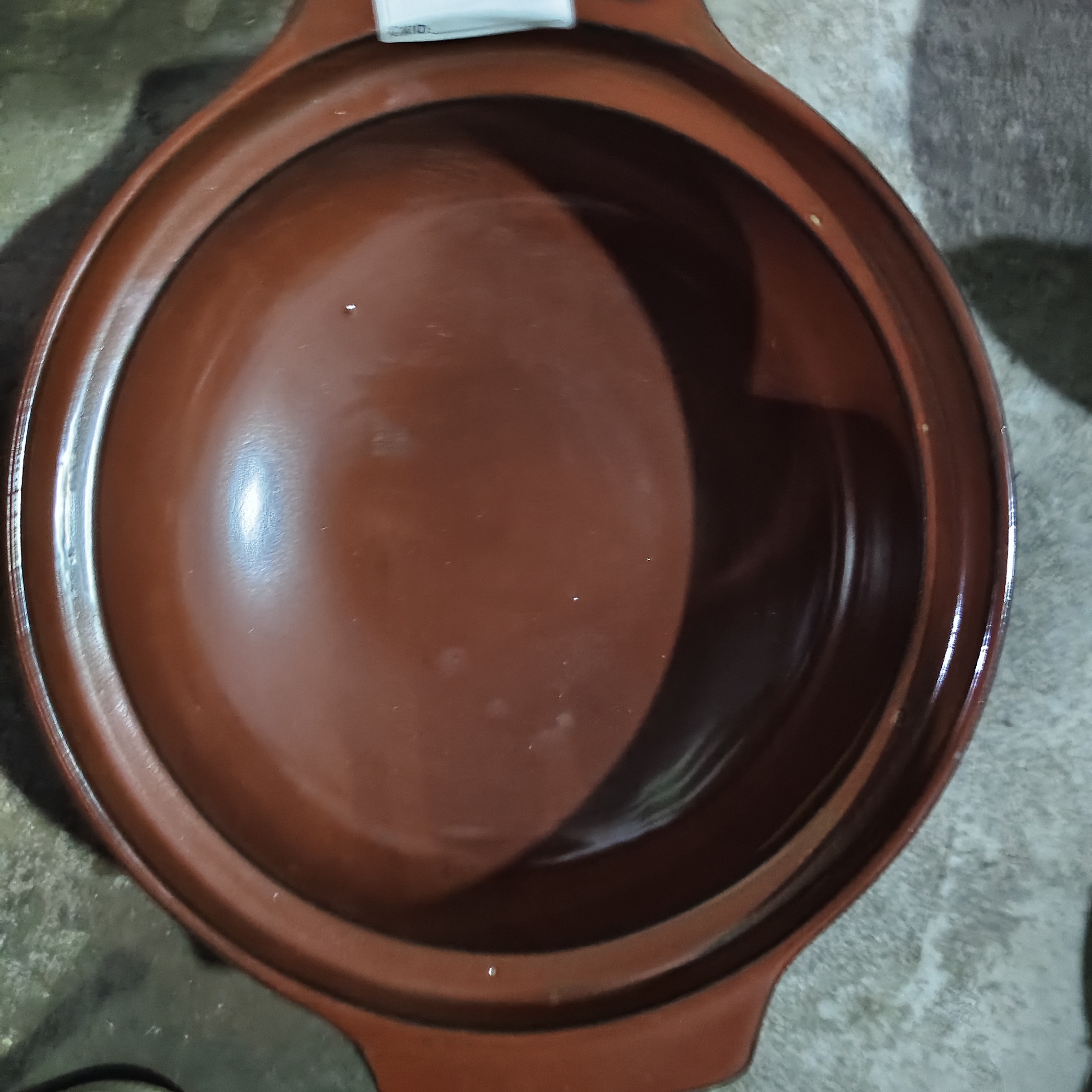 特红釉砂锅口径27（微瑕有落砂，缩釉介意勿拍）