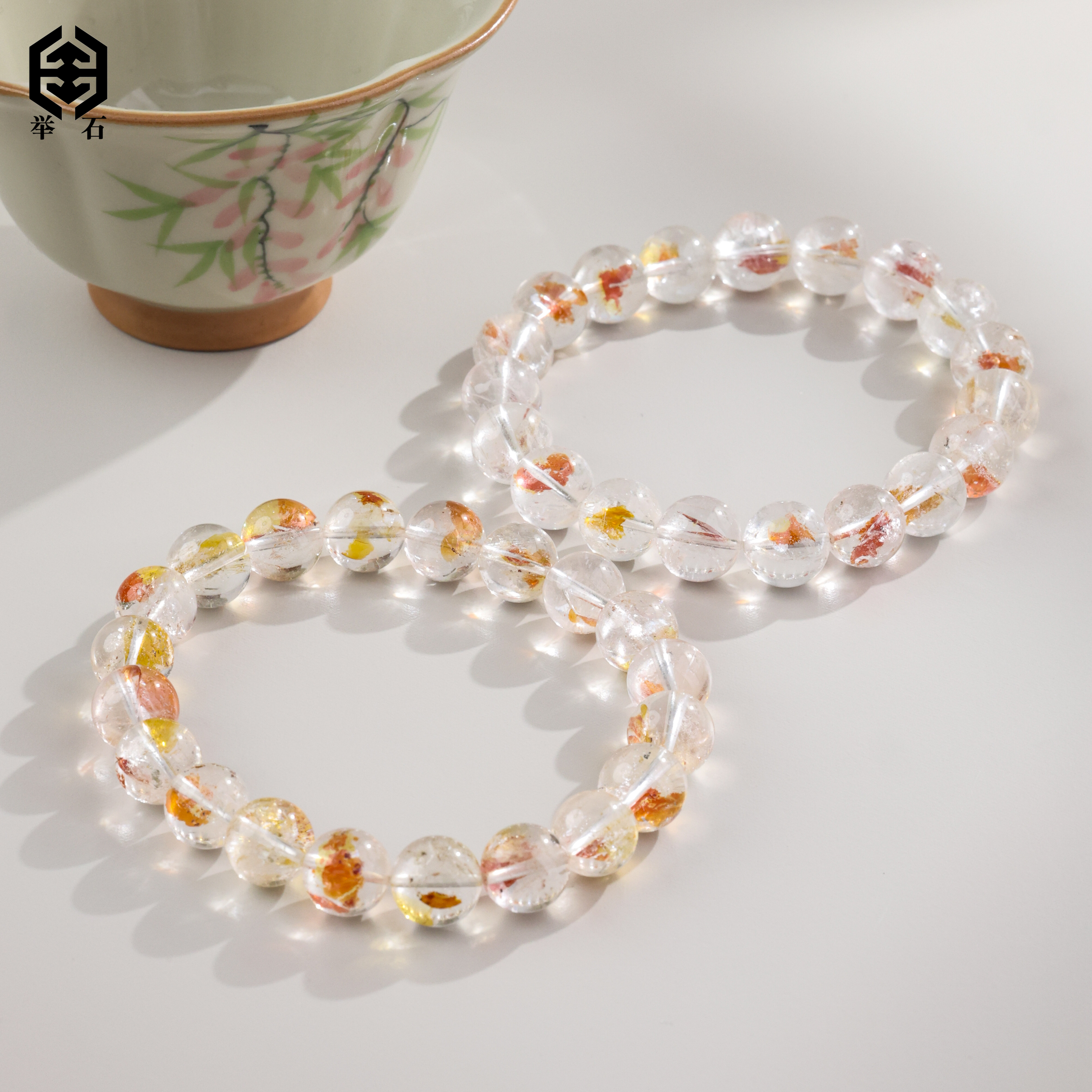 【举石精选】X11-H9-51水晶手串（一件/多样性发）G