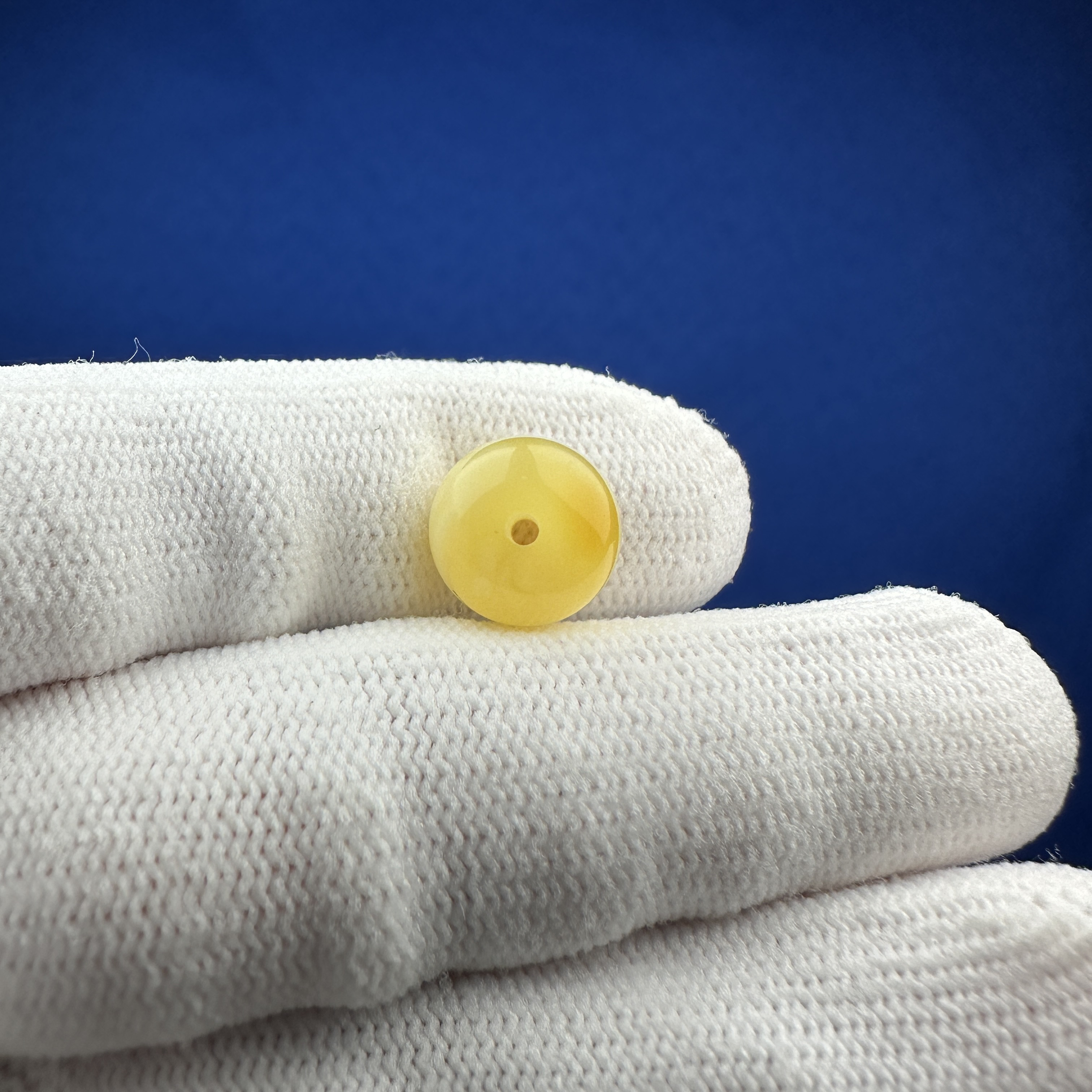 M2955天然原矿蜜蜡 墩子 10.9*9mm一物一图 支持复检