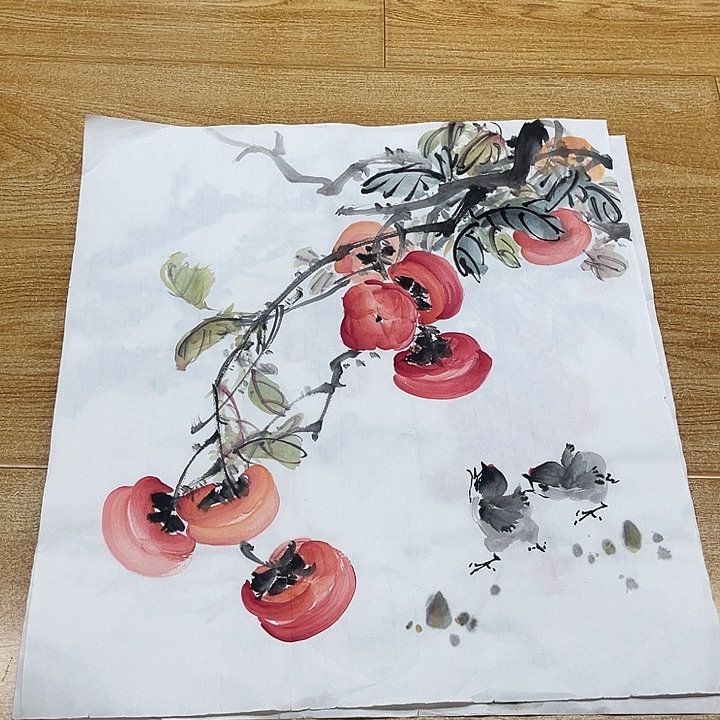 姜奇老师花鸟作品48×45