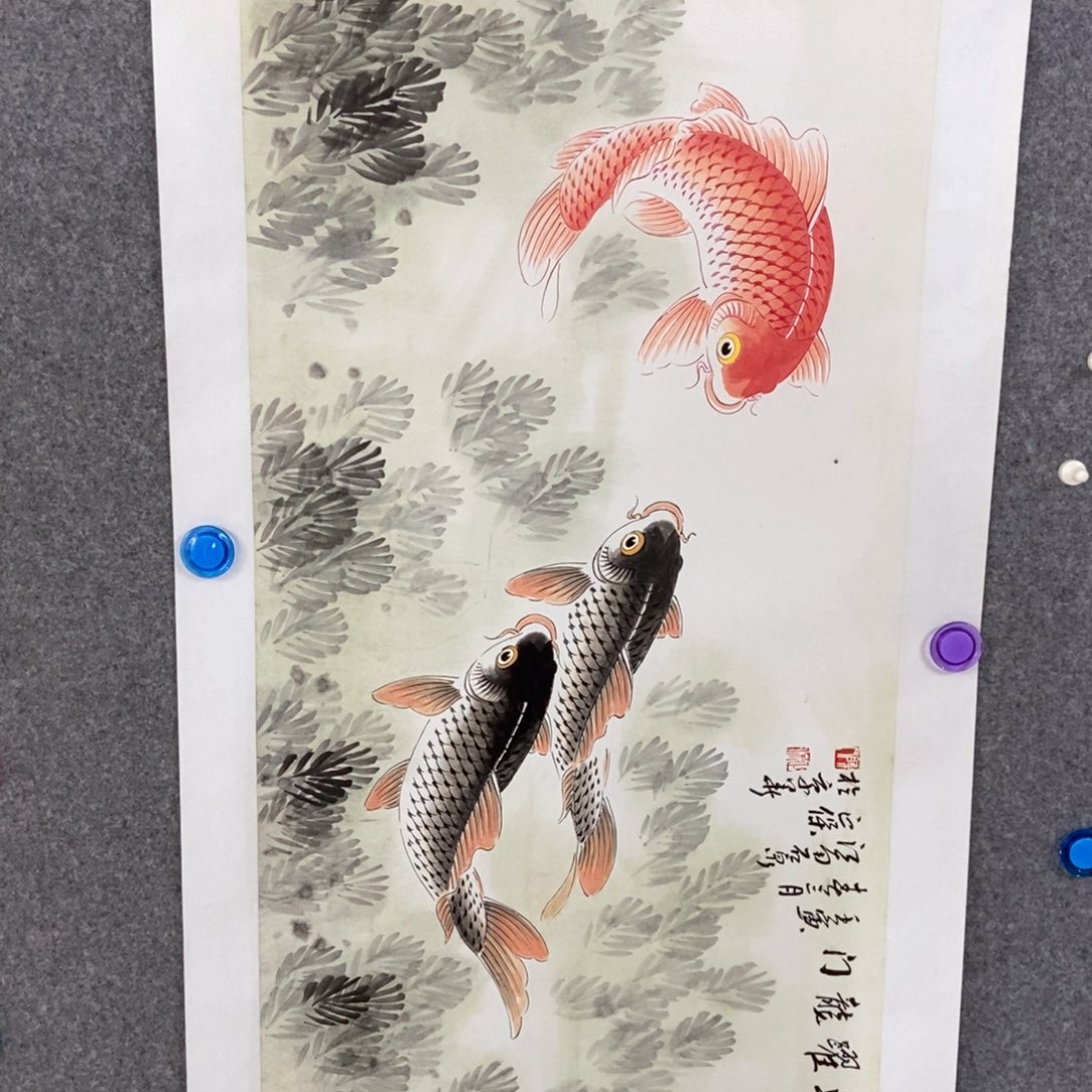 国画陈正保手绘国画