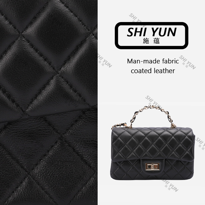 SHIYUN/施蕴黑色秋冬手提斜挎女包33092-1