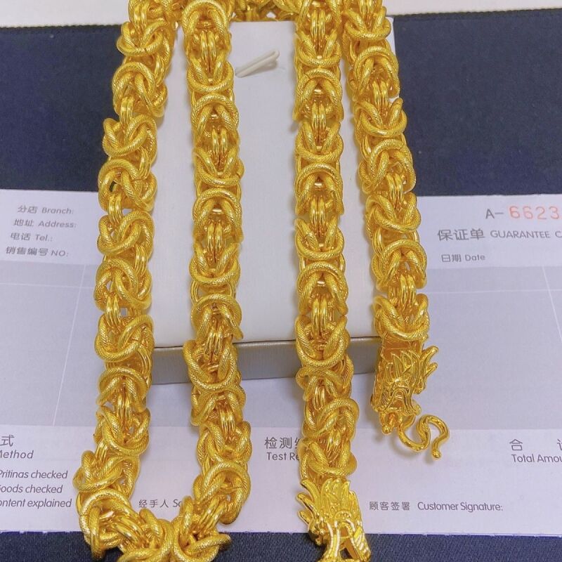 项链 【磨砂龙骨项链】