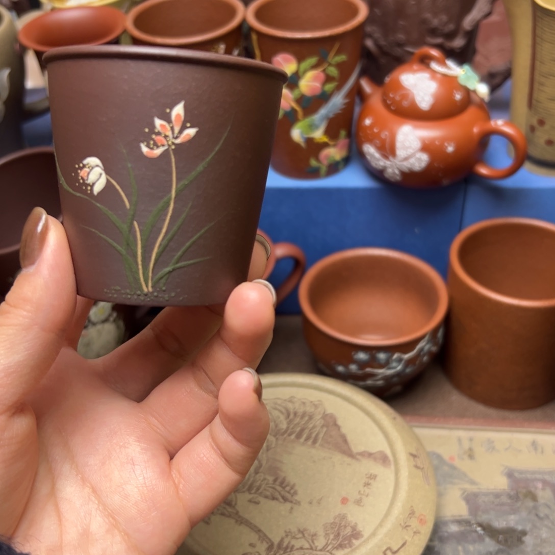 紫砂茶杯紫砂主人杯