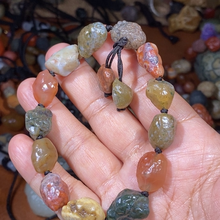 玛瑙/玉髓珠宝半成品未镶嵌微*ι