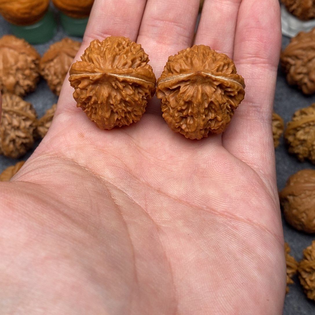 文玩核桃把件小狮子