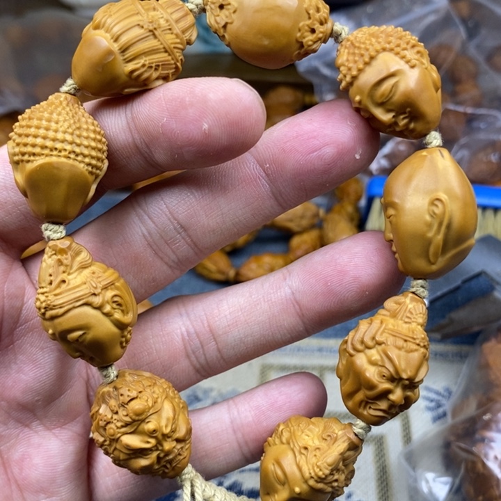 橄榄核手串/手链橄榄核雕工艺手串