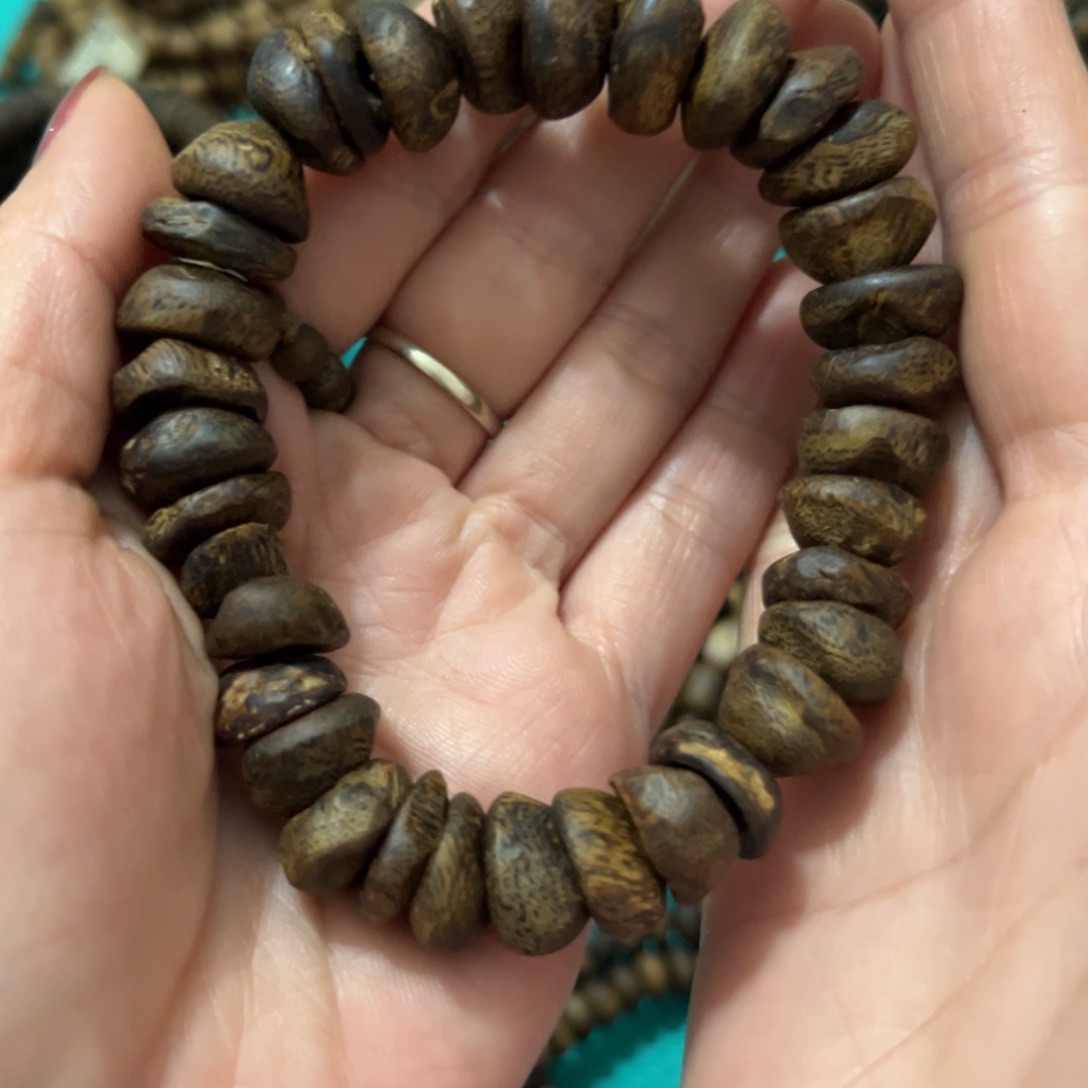 沉香手串张勺子沉浮卡1.3-20克多样性发货一条