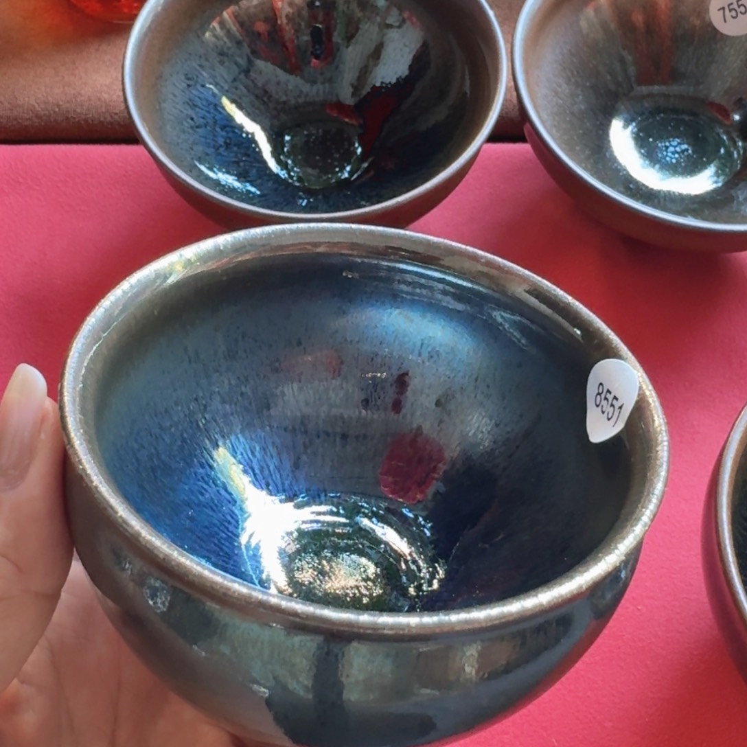 茶盏8551 秋罗龙窑柴烧传统原矿手工茶盏
