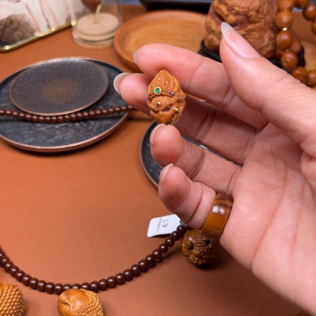 老***电手串/手链橄榄核大鹏鸟三通