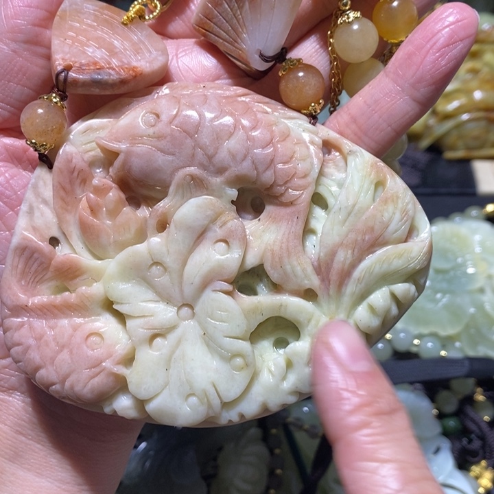 岫玉岫玉吊坠未镶嵌