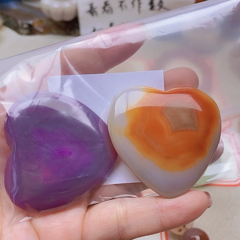 【闪购商品】未镶嵌玛瑙/玉髓珠宝半成品江**色