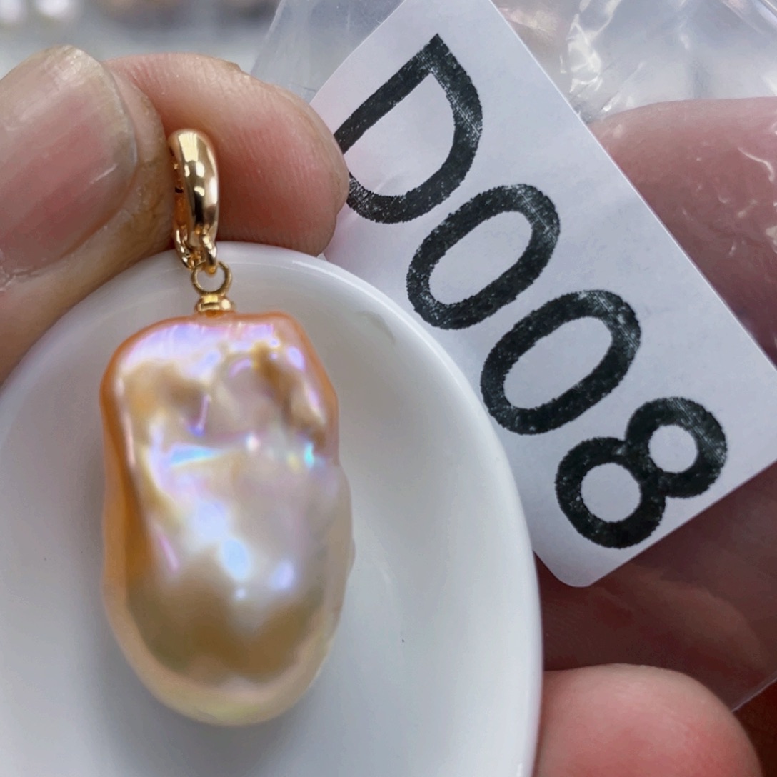 淡水珍珠颈饰银S925镶嵌