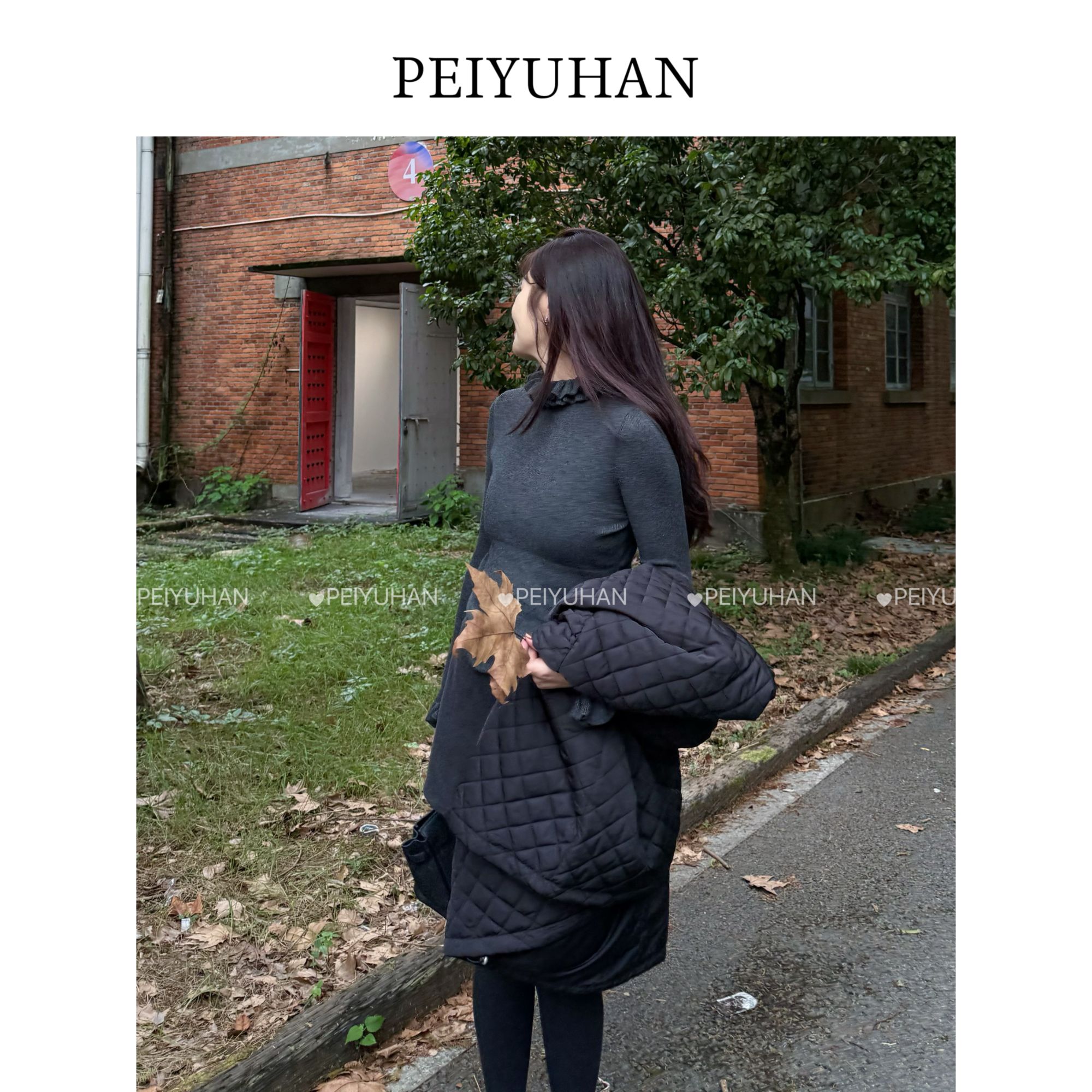 PEIERNA佩佩PE 【双层花瓣领】针织衫 G11834 6106207