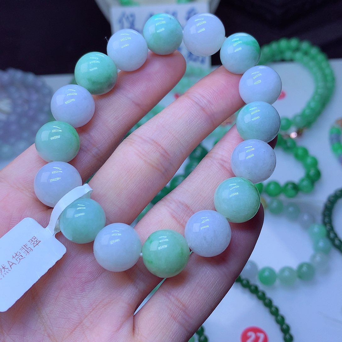 翡翠毛衣链未镶嵌卡13