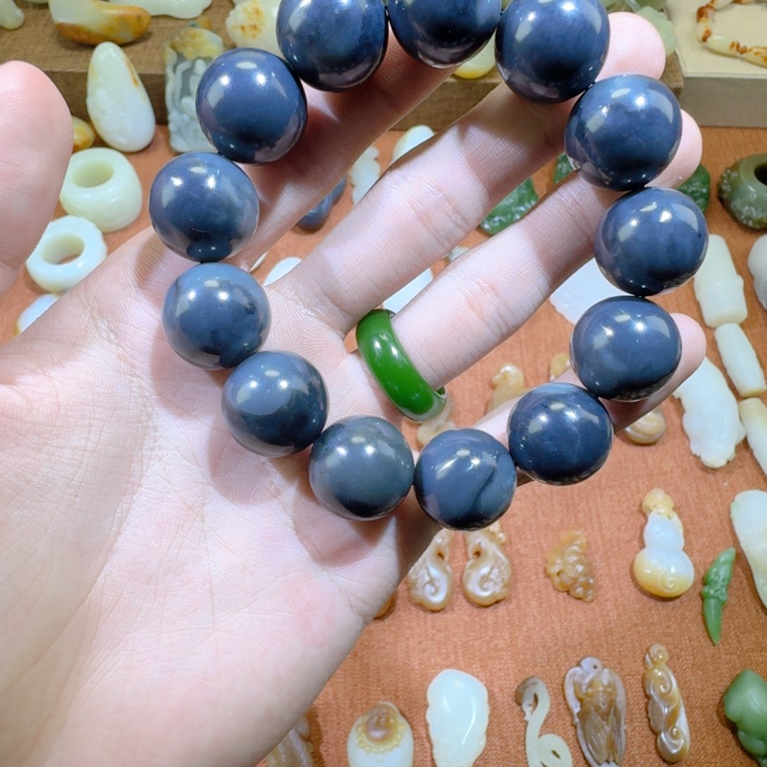 和田玉（糖玉）手串未镶嵌