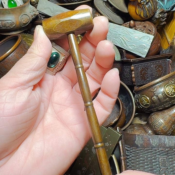 铜器摆件收收藏藏