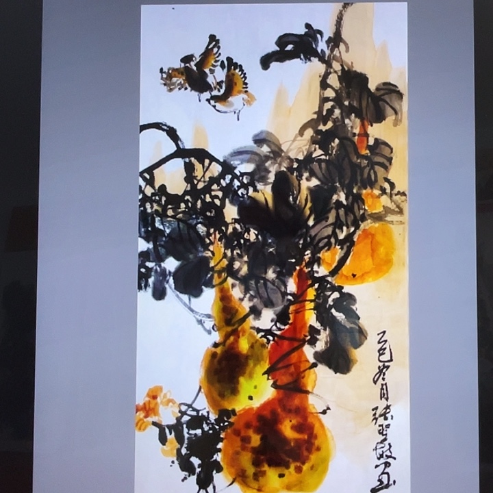 国画张圣敏先生纯手绘作品