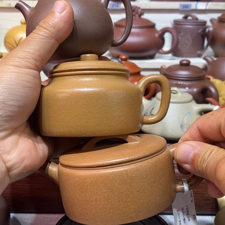 大***方紫砂茶壶3个一起出