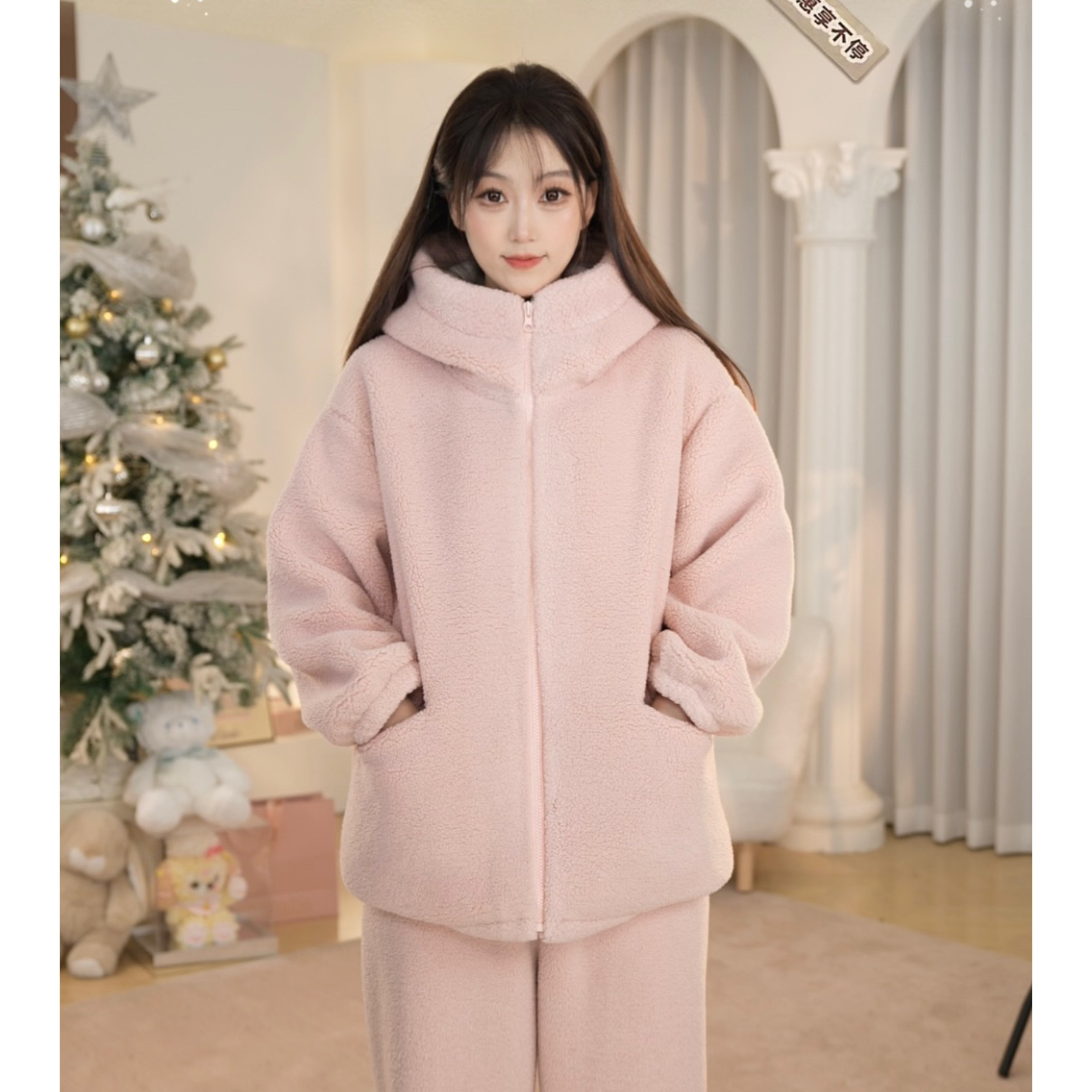 【一件过冬！】冬款情侣款加厚睡衣可外穿韩版网红时尚宽松显瘦男女