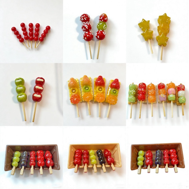 【糖葫芦合集】手工创意diy食玩手机配件饰品