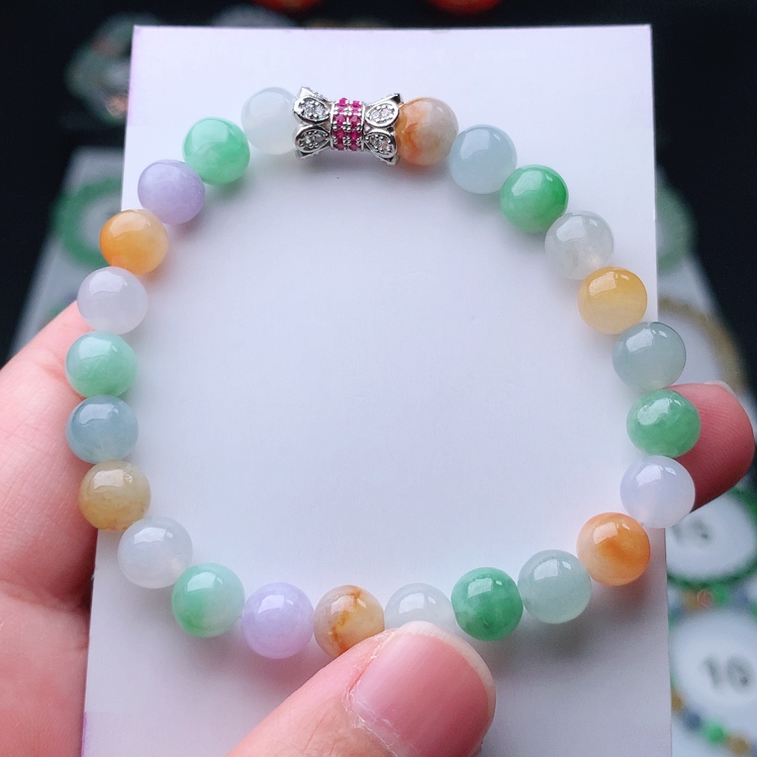 翡翠手串未镶嵌翡翠