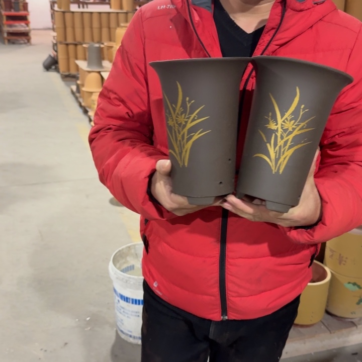 紫砂花盆破损补发