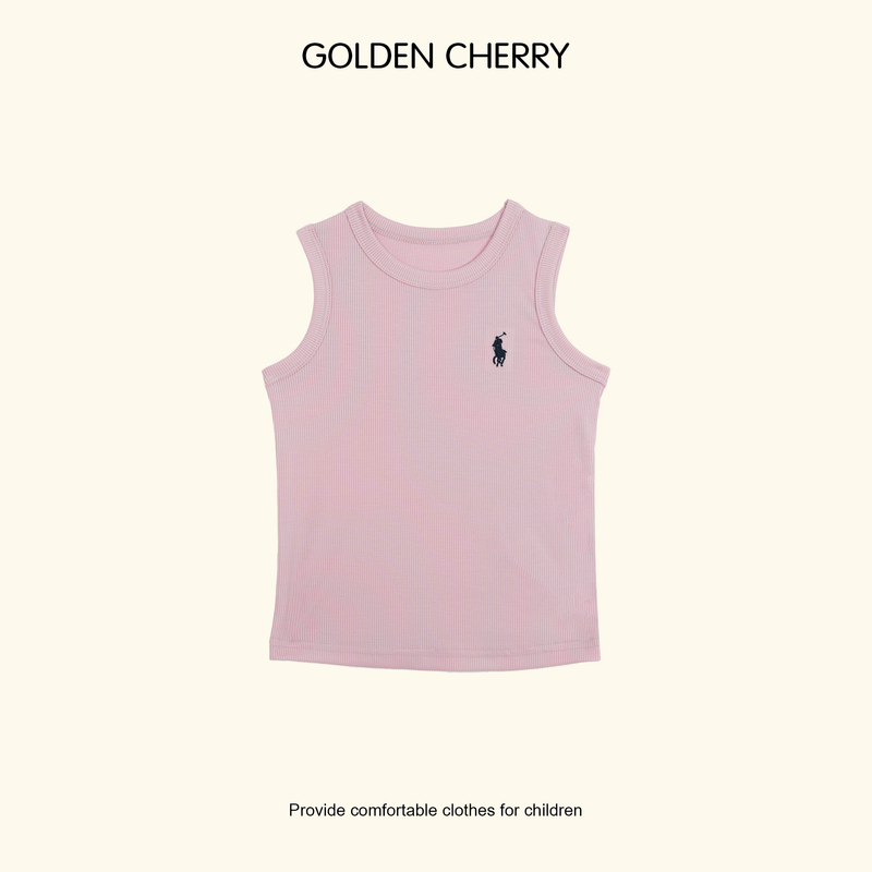 【金樱桃Golden cherry】小童多色骑手小标洋气百搭马甲283130